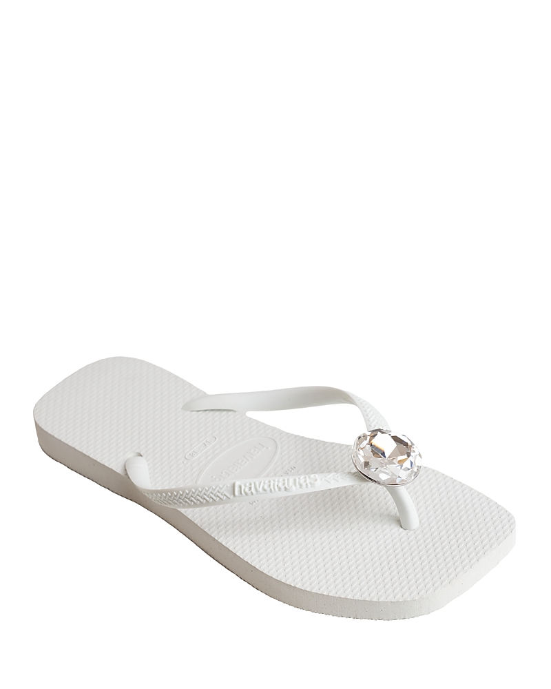 HAVAIANAS HAVAIANAS WOMEN'S SLIM EMBELLISHED FLIP FLOP SANDALS