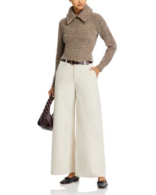 Caden Wide Leg Jeans in Pumice