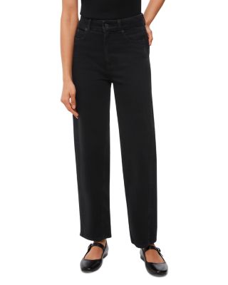 Whistles - High Waist Barrel Jeans in Black