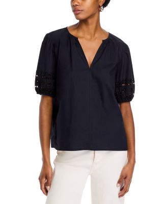 Velvet by Graham & Spencer - Martha Puff Sleeve Top