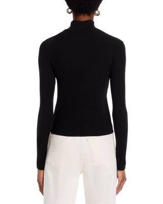 Long Sleeve Mock Neck Top