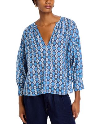 Velvet by Graham & Spencer - Keren Printed Boho Top