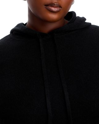 100% Cashmere Star Sleeve Hoodie Sweater - Exclusive