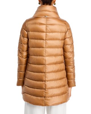 Amelia Stand Collar Down Puffer Coat