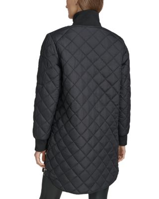 Ladies Woven Quilted Jacket 