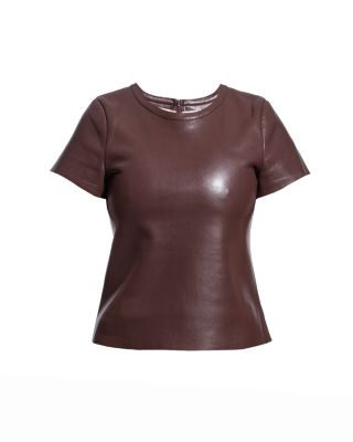  New Guard Recycled Leather Tee