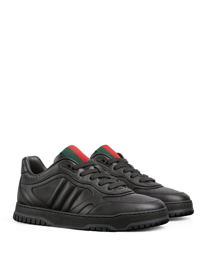 Men's Re-Web Low Top Leather Sneakers