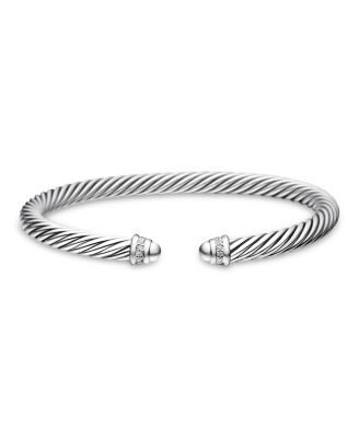 Cable Classics Bracelet with Diamonds, 5mm