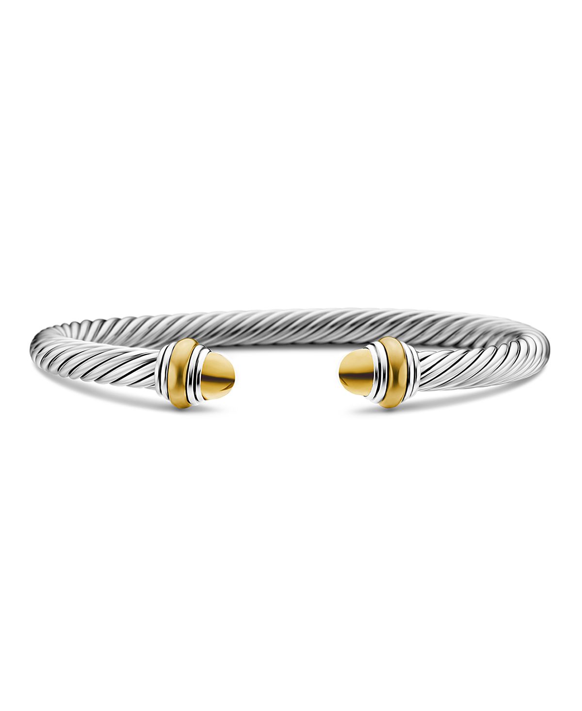David Yurman Cable Classic Bracelet with 14K Gold, 5mm