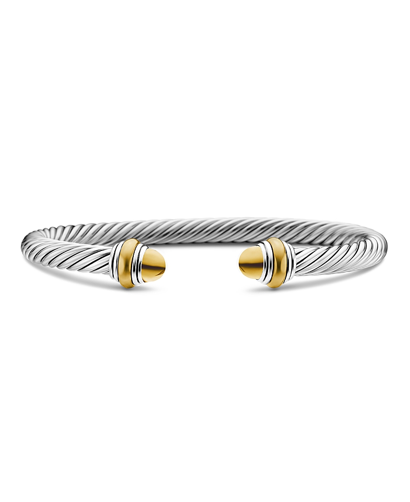 David Yurman Cable Classic Bracelet with 14K Gold, 5mm
