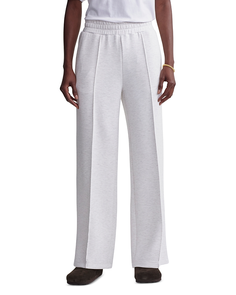 Varley The Slim Cuff Pant 25 In Ivory Marl