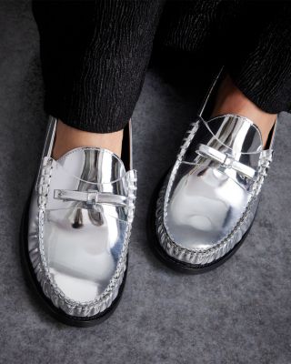 Stuart Weitzman Women's Lottie Bow Loafers | Bloomingdale's