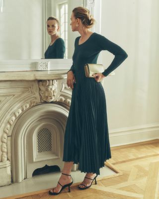 Mave Mixed Media Dress