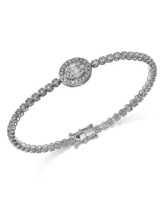 Bloomingdale's Fine Collection - Diamond Bracelet in 14K White Gold, 2.00 tcw