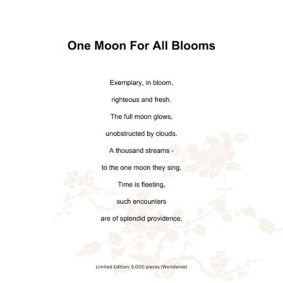 One Moon for all Blooms