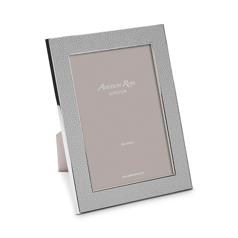 Addison Ross Faux Shagreen Picture Frame, 4 x 6