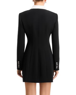 Sheryl Embellished Button Mini Dress