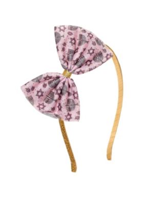 Sweet Wink Girls' Hanukkah Tulle Bow Headband