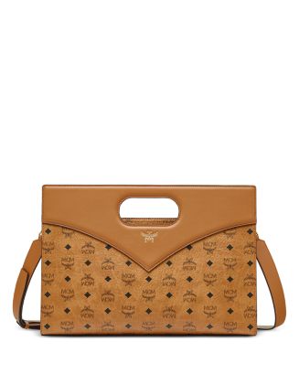 MCM ボディバッグ ロゴプリント ブラウン MCM ロゴプリント トートバッグ - メルカリ