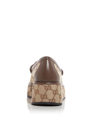 Women's Horsebit Platform Loafers