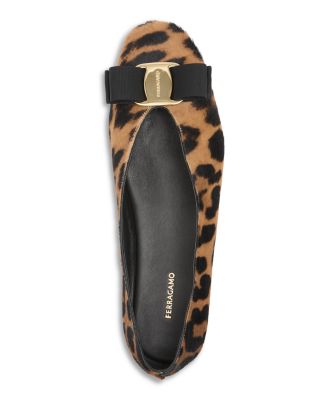 Women's Vanna Calf Hair Ballet Flats