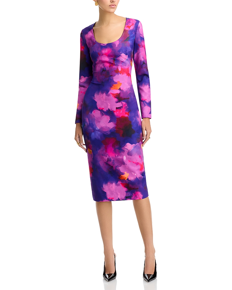 Black Halo Naylah Sheath Dress In Euphoric Harmony