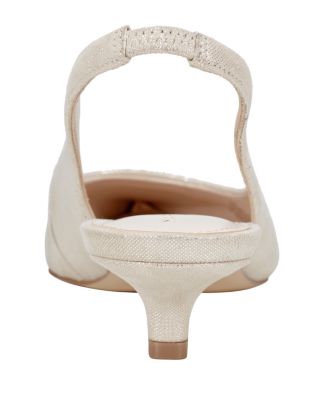 Women's Posey Pointed Toe Slip On Slingback Pumps