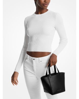 Small Leather Tote Bag