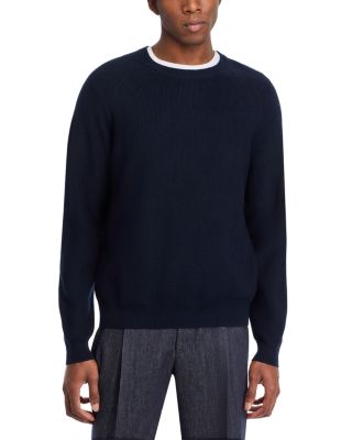 BOSS - C-Derlino Cotton & Wool Ribbed Sweater