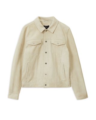 【海外限定】REISSジャケット☆Hanson Suede Trucker Jacket Buy Reiss Chocolate Brown Hanson Suede Trucker Jacket from