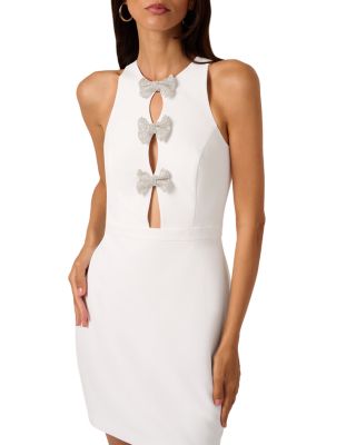 Gemma Embellished Bow Dress