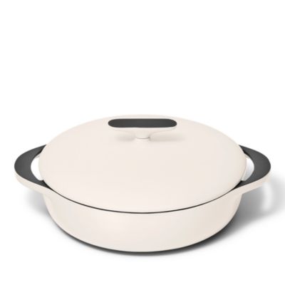 Enameled Cast Iron 3.5 Qt Braiser with Lid