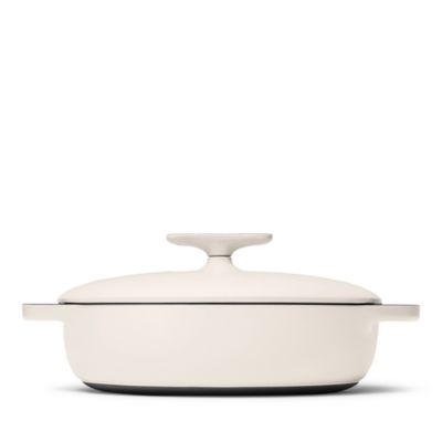 Enameled Cast Iron 3.5 Qt Braiser with Lid