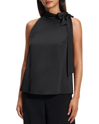 Side Tie Halter Top
