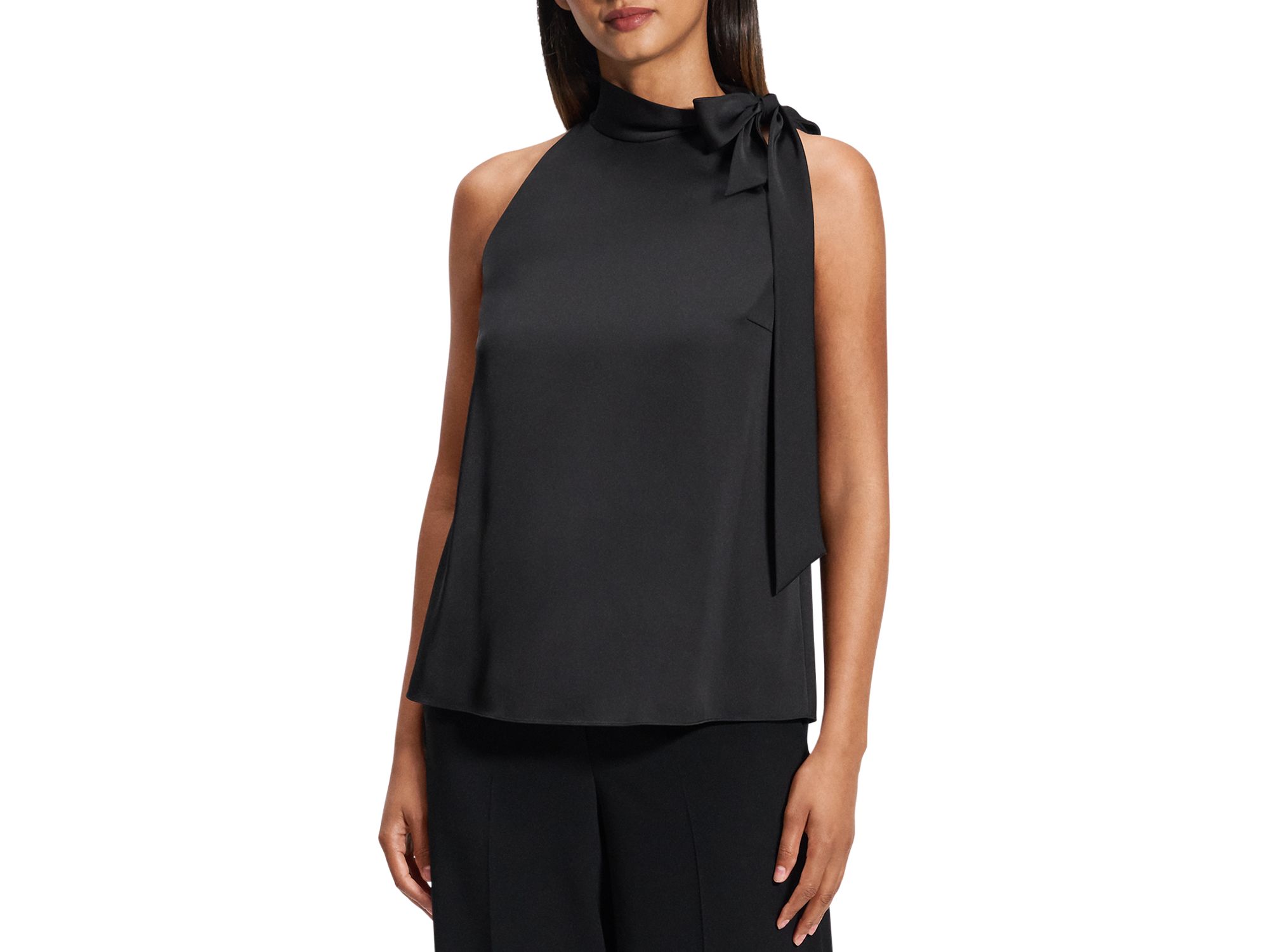 Side Tie Halter Top - Image 1