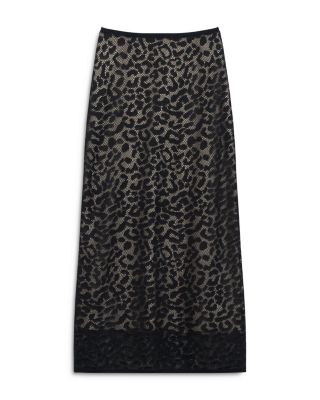 Theory Bleecker Lace Midi Skirt | Bloomingdale 