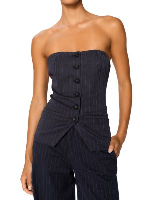 DL1961 - Bustier Pinstripe Top