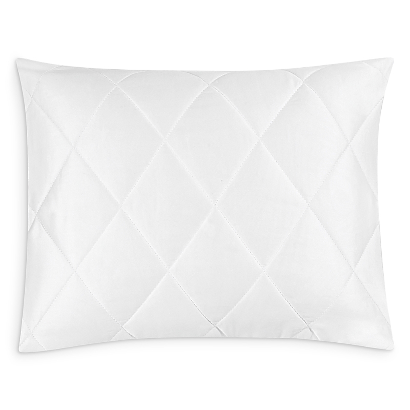 Matouk Nocturne Quilt Boudoir Sham In Platinum