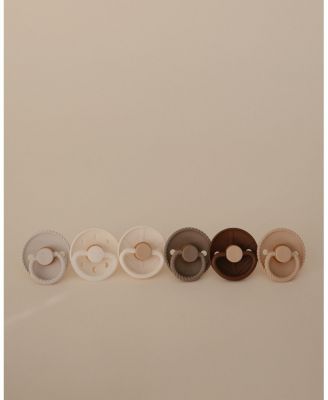 FRIGG 6-Pack Earthy Wonder Rubber Pacifiers - Baby
