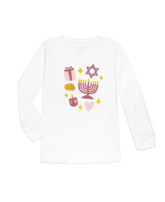  Unisex Hanukkah Doodle Long Sleeve Shirt