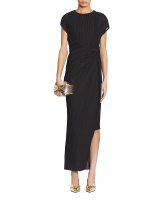 Lanvin - Asymmetrical Pleated Dress