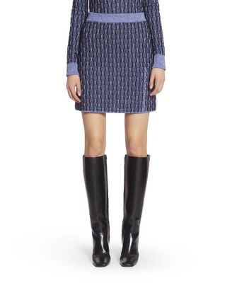 Lanvin - Short Skirt in Lurex Jacquard