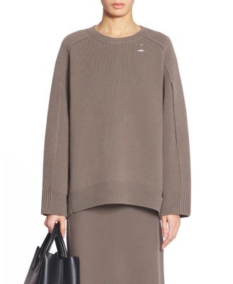 Lanvin - Cape Sweater With A Cat Pin