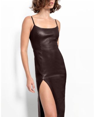 Aphrodite Stretch Leather Dress