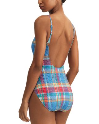 Kennedy Smocked One Piece Swimsuit