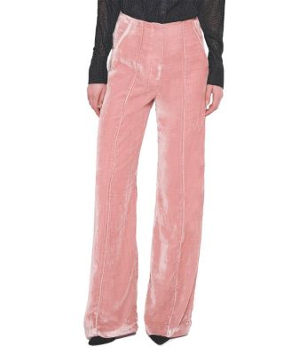Fiona Velvet Straight Leg Trousers