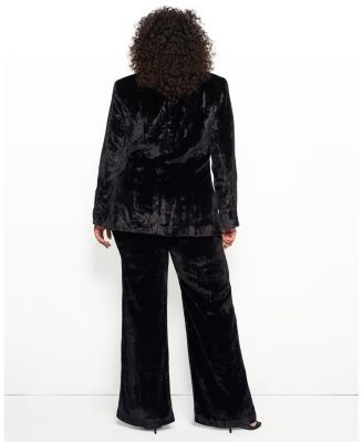 Fiona Velvet Boyfriend Blazer