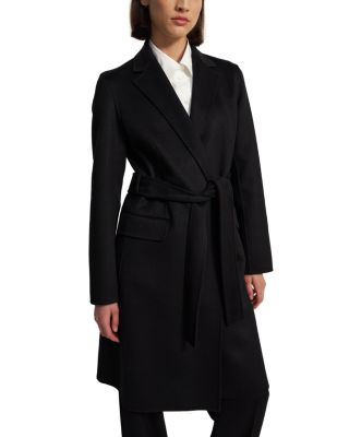 Wool Cashmere Doubled Breasted Fitted Coat