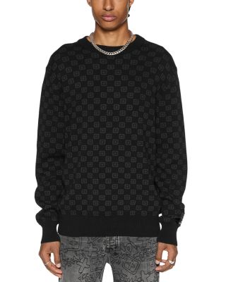 Ksubi - Boxy Printed Crewneck Sweater
