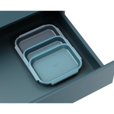 Nest Bake 3-Piece Non-Stick Cookie Sheet Set with Easy Pull Handles